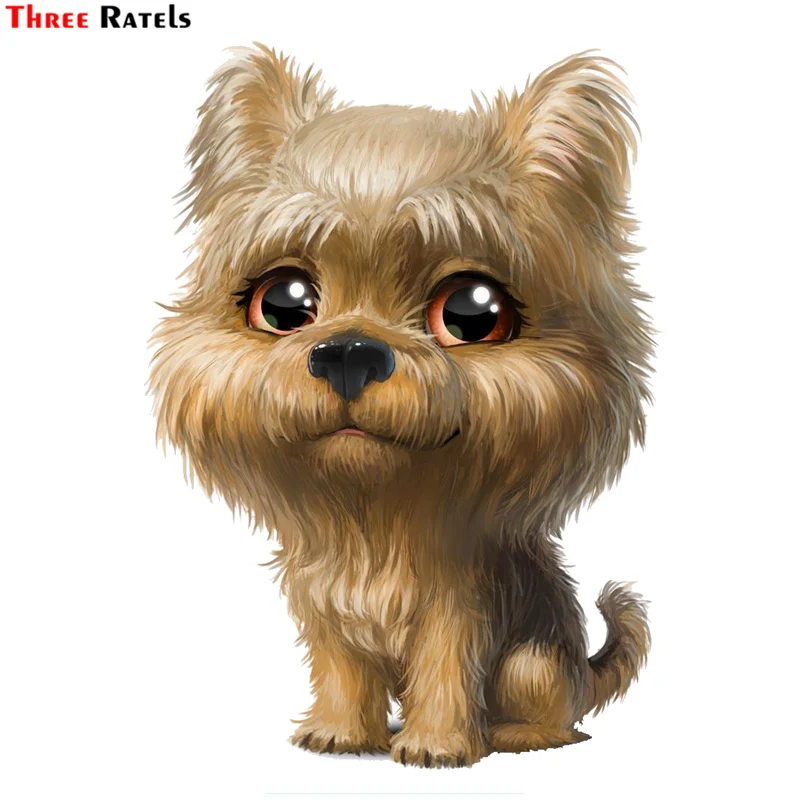 Three Ratels TRL546# 10x14cm Yorkshire dog car funny car stickers car stickers and decals
Three Ratels TRL546# 10x14cm Yorkshire dog car funny car stickers car stickers and decals