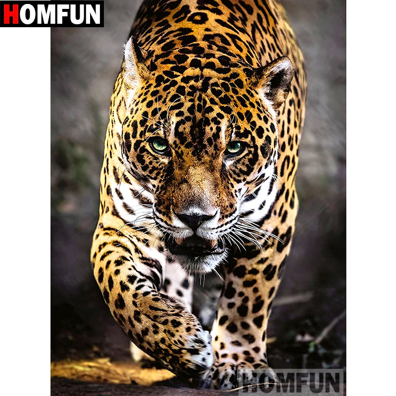 HOMFUN Diamond Painting Cross Stitch "Animal leopard" Full Square Round Diy 5d Diamond Embroidery Picture Rhinestone Art A01530
HOMFUN Diamond Painting Cross Stitch "Animal leopard" Full Square Round Diy 5d Diamond Embroidery Picture Rhinestone Art A01530