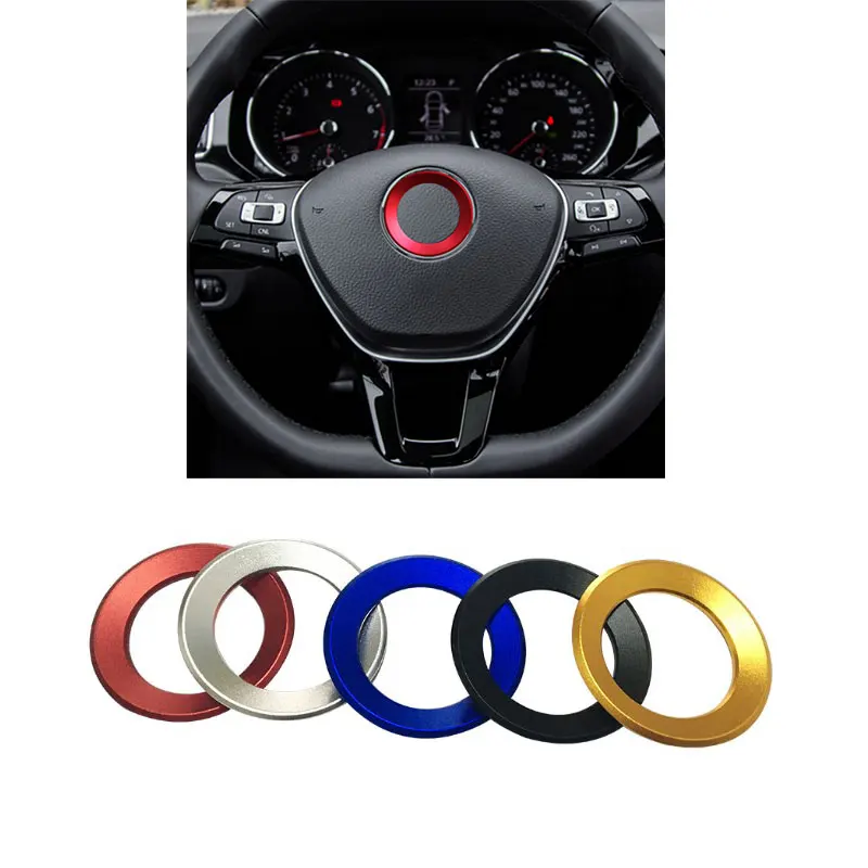Car Styling Steering Wheel Logo Emblem Ring Sticker for VW Passat B6 B7 3C POLO GOLF 6 7 MK6 Tiguan Touran Scirocco 2011-2016
Car Styling Steering Wheel Logo Emblem Ring Sticker for VW Passat B6 B7 3C POLO GOLF 6 7 MK6 Tiguan Touran Scirocco 2011-2016