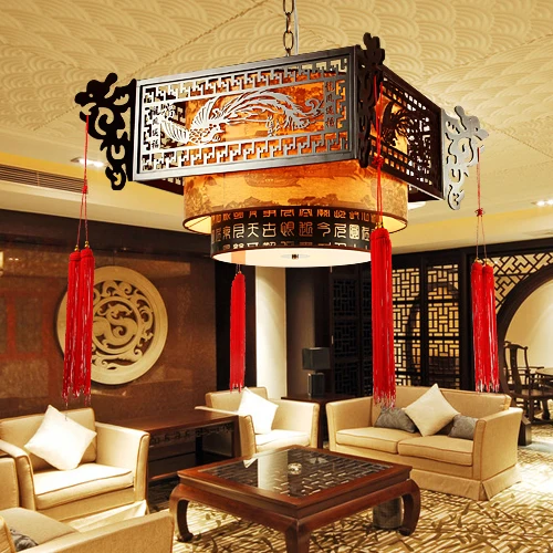 Chinese wind retro wood carving flower pendant lights living room restaurant study home lighting pendant lamps ZA
Chinese wind retro wood carving flower pendant lights living room restaurant study home lighting pendant lamps ZA