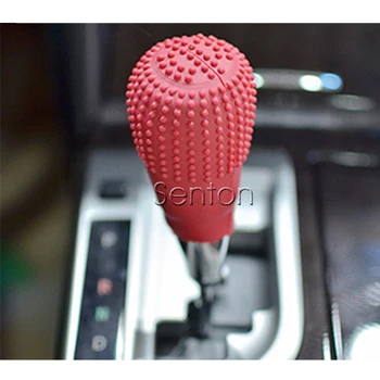 

Car-Styling Car Silicone Gear Shift Head Cover For Chevrolet Cruze Lacetti Aveo Captiva Opel Astra H J G Insignia Mokka Vectra C