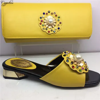Excellent African medium heel party shoes and handbag fashion sandals and purse bag set with pearls GY31 heel height 4cm
Excellent African medium heel party shoes and handbag fashion sandals and purse bag set with pearls GY31 heel height 4cm