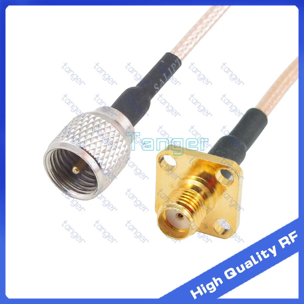 mini UHF male plug to SMA female 4hole panel with RG-316 RF Coaxial Pigtail Jumper cable 6" 15cm Tanger High Quality RF cables
mini UHF male plug to SMA female 4hole panel with RG-316 RF Coaxial Pigtail Jumper cable 6" 15cm Tanger High Quality RF cables