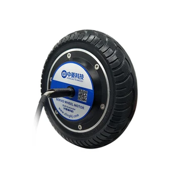 DC24V36V48V 8 inch miniature wheel-type robot wheel Servo motor Built-in 1024-line photoelectric encoder CAN/RC driver optional
DC24V36V48V 8 inch miniature wheel-type robot wheel Servo motor Built-in 1024-line photoelectric encoder CAN/RC driver optional