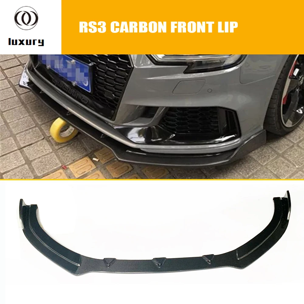 K стильная губа переднего бампера из углеродного волокна для Audi RS3 2017 - 2020
K стильная губа переднего бампера из углеродного волокна для Audi RS3 2017 - 2020