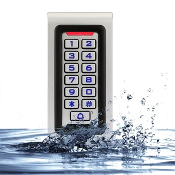 Waterproof IP68 RFID 125KHZ ID Keypad Single Door Stand-alone Access Control & Wiegand 26 bit I/O with Metal Case F1215D
Waterproof IP68 RFID 125KHZ ID Keypad Single Door Stand-alone Access Control & Wiegand 26 bit I/O with Metal Case F1215D