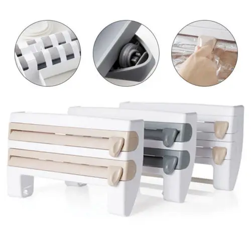 Kitchen Organizer Paper Towel Holder Kitchen Shelf Cling Film Sauce Bottle Storage Rack Tin Foil Storage Accessories
Kitchen Organizer Paper Towel Holder Kitchen Shelf Cling Film Sauce Bottle Storage Rack Tin Foil Storage Accessories