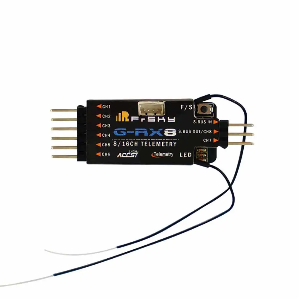 Feiying FrSky G-RX8 Receiver Designed for Gliders integrated Variometer sensor into RX8R with Redundancy function
Feiying FrSky G-RX8 Receiver Designed for Gliders integrated Variometer sensor into RX8R with Redundancy function