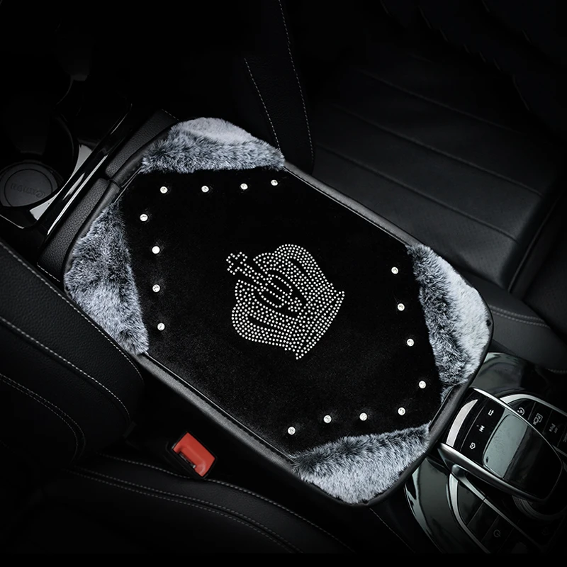 Luxury Crown Plush Car Armrest Pad Cover for Armrests Center Console Car Armrest Cushion Universal Size Box Covers Women
Luxury Crown Plush Car Armrest Pad Cover for Armrests Center Console Car Armrest Cushion Universal Size Box Covers Women