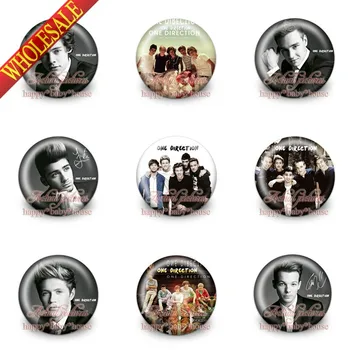 High Quality 9PCS One Direction Popular Band 30mm Diameter,Buttons Pins Badges Round Brooch Badges Kids Gifts Bags Accessories
High Quality 9PCS One Direction Popular Band 30mm Diameter,Buttons Pins Badges Round Brooch Badges Kids Gifts Bags Accessories