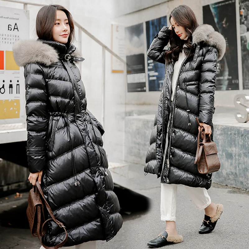 Winter Jacket Women Duck Down Parka Real Fox Fur Collar Women Jacket Winter Hooded Parkas Warm Thick Long Female Coat Waterproof
Winter Jacket Women Duck Down Parka Real Fox Fur Collar Women Jacket Winter Hooded Parkas Warm Thick Long Female Coat Waterproof