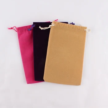 100pcs/lot 10*16cm high quality customized logo printed velvet drawstring pouch packing bags gift Jewelry pouch
100pcs/lot 10*16cm high quality customized logo printed velvet drawstring pouch packing bags gift Jewelry pouch