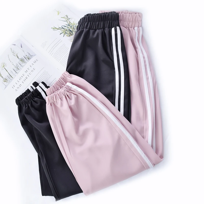 NEW Casual Running Exercise pants Dance Female Side lines Sweatpants sports Women Trousers Fitness Loose Harem Pants Cool pants
NEW Casual Running Exercise pants Dance Female Side lines Sweatpants sports Women Trousers Fitness Loose Harem Pants Cool pants