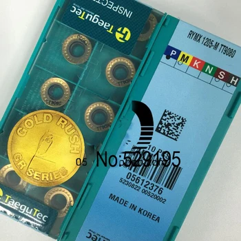 Genuine Original TaeguTec RYMX1205-M TT9080 CNC RYMX1205 RYMX 1205 Turning Lathe Cutter Tools Carbide Inserts 10pcs High Quality
Genuine Original TaeguTec RYMX1205-M TT9080 CNC RYMX1205 RYMX 1205 Turning Lathe Cutter Tools Carbide Inserts 10pcs High Quality