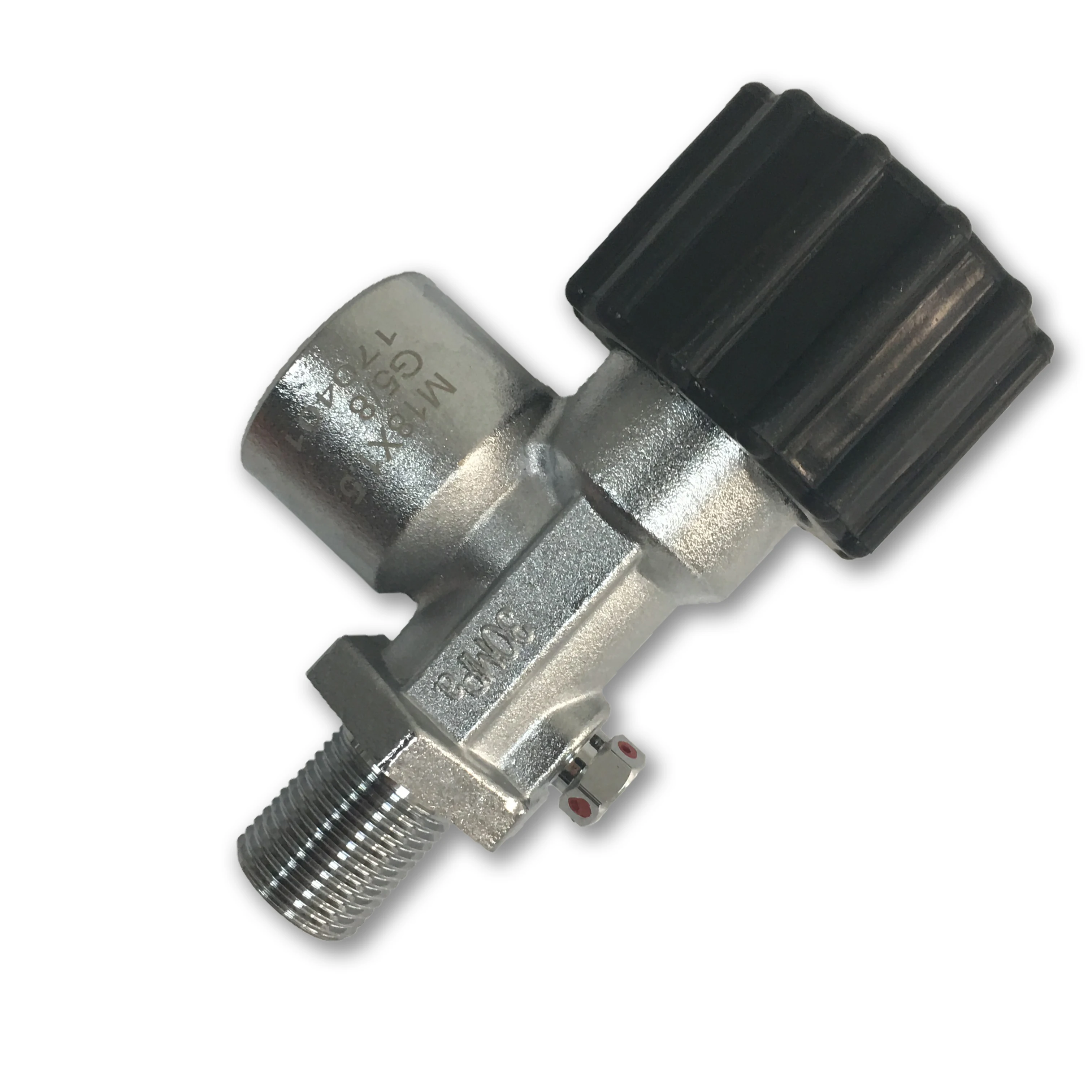 AC910 30Mpa 4500psi HP баллон из углеродного волокна Воздушный бак клапан PCP газовый для SCBA