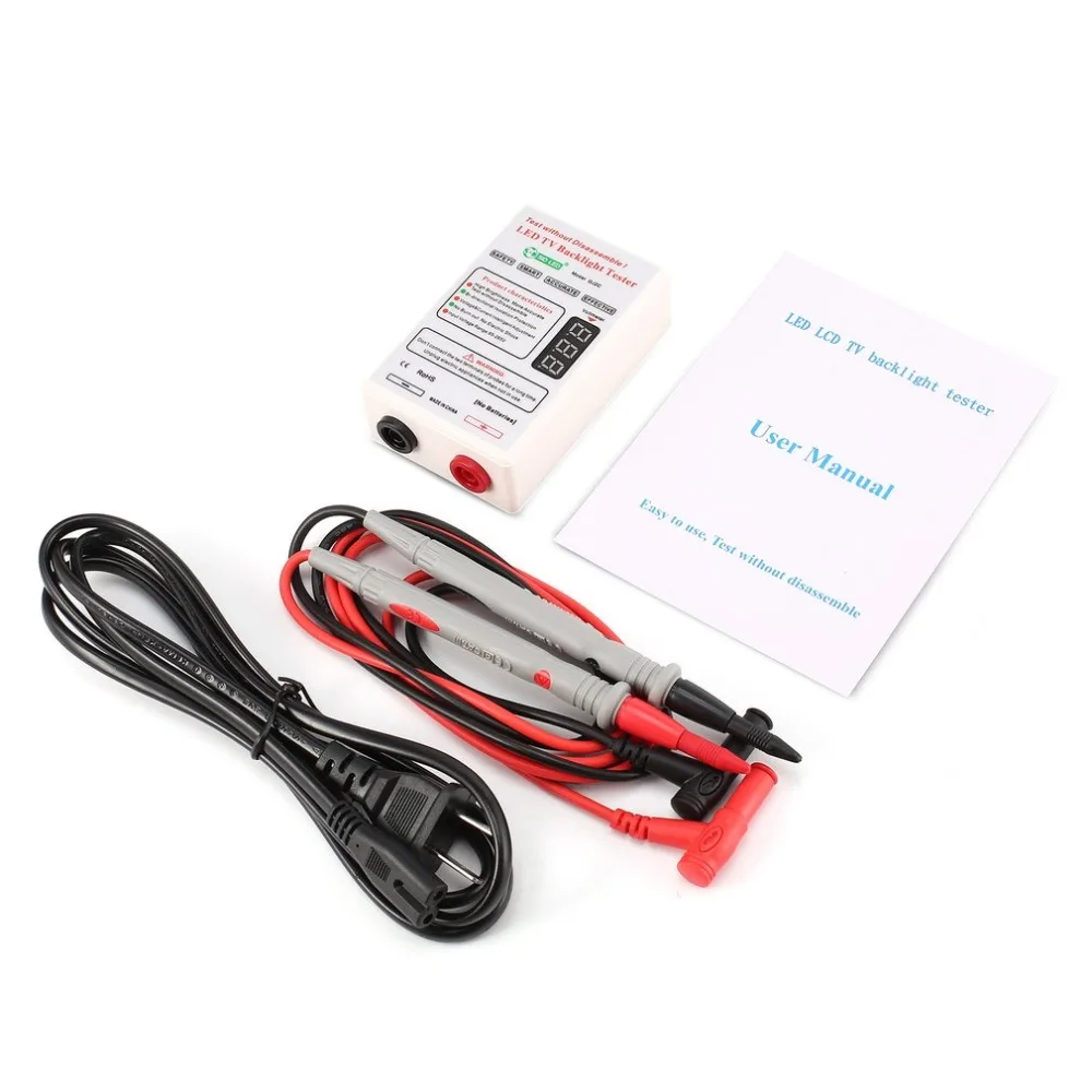 GJ2C Voltage LED LCD TV Screen Backlight Tester Meter Lamp Strip Bead Light Board Test Repair Tool Output 0~320V US Plug
GJ2C Voltage LED LCD TV Screen Backlight Tester Meter Lamp Strip Bead Light Board Test Repair Tool Output 0~320V US Plug