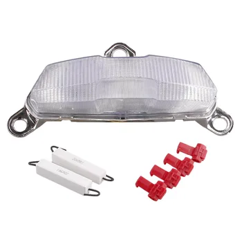 E-Mark Motorbike Integrated Taillight LED Rear Tail Brake Light Turn Signal Stop Lamp For KAWASAKI NINJA ZX-6R ZX-9R 1995-1997
E-Mark Motorbike Integrated Taillight LED Rear Tail Brake Light Turn Signal Stop Lamp For KAWASAKI NINJA ZX-6R ZX-9R 1995-1997