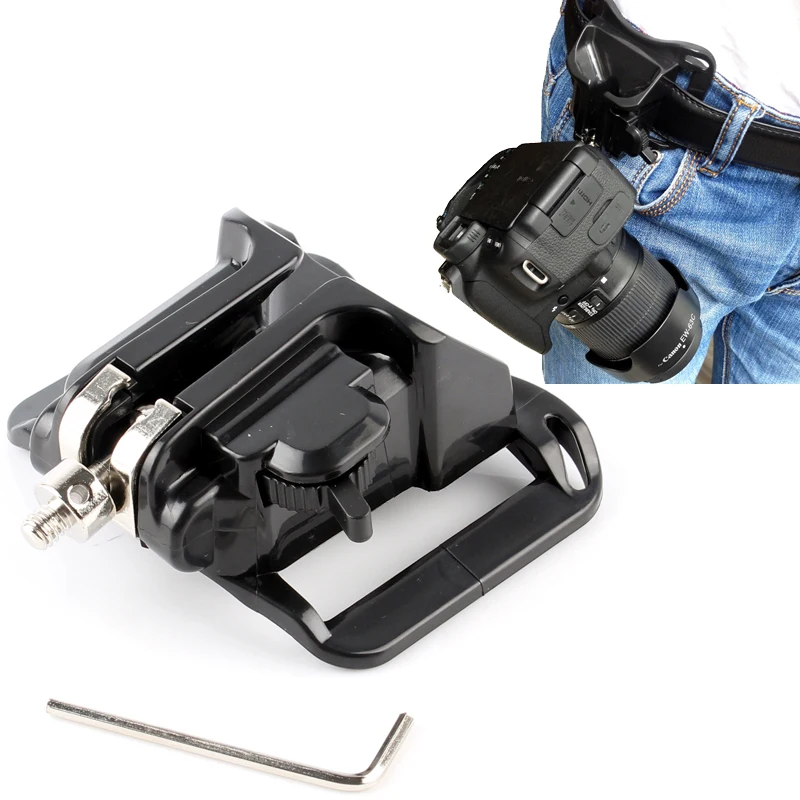 Camera Quick Strap Holster Hanger Waist Belt Buckle Button Mount for Nikon D7200 D7000 D7100 D3100 D3200 D3300 D3000 D5000 D5100
Camera Quick Strap Holster Hanger Waist Belt Buckle Button Mount for Nikon D7200 D7000 D7100 D3100 D3200 D3300 D3000 D5000 D5100