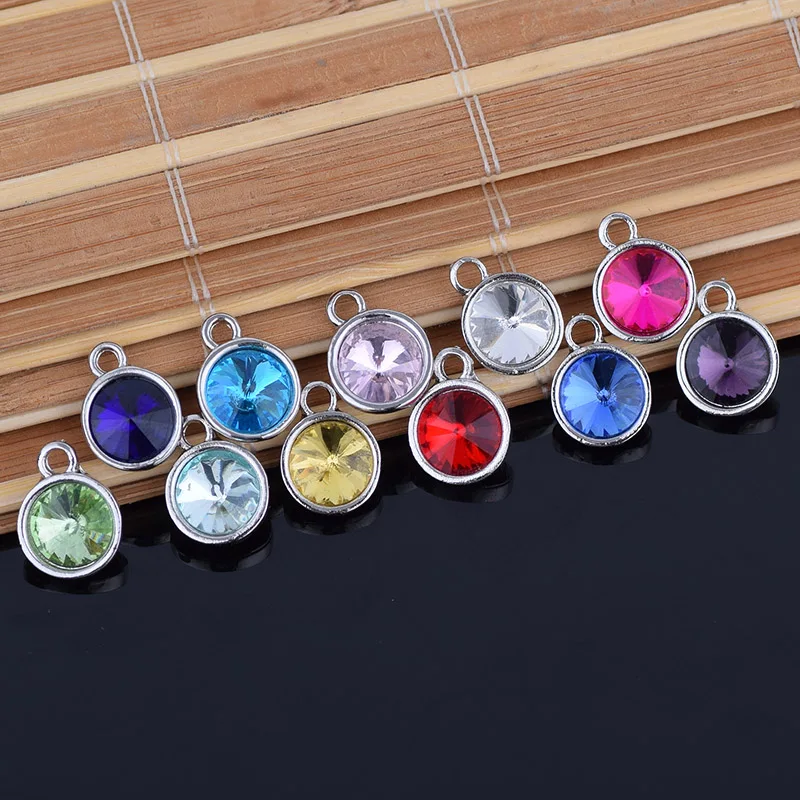 2017 DIY Ring Bangle Crystal Rhinestone 10MM Birthstone Rhinestone Charm Pendant Necklace 36 Pcs Each Color For Jewelry Making
2017 DIY Ring Bangle Crystal Rhinestone 10MM Birthstone Rhinestone Charm Pendant Necklace 36 Pcs Each Color For Jewelry Making