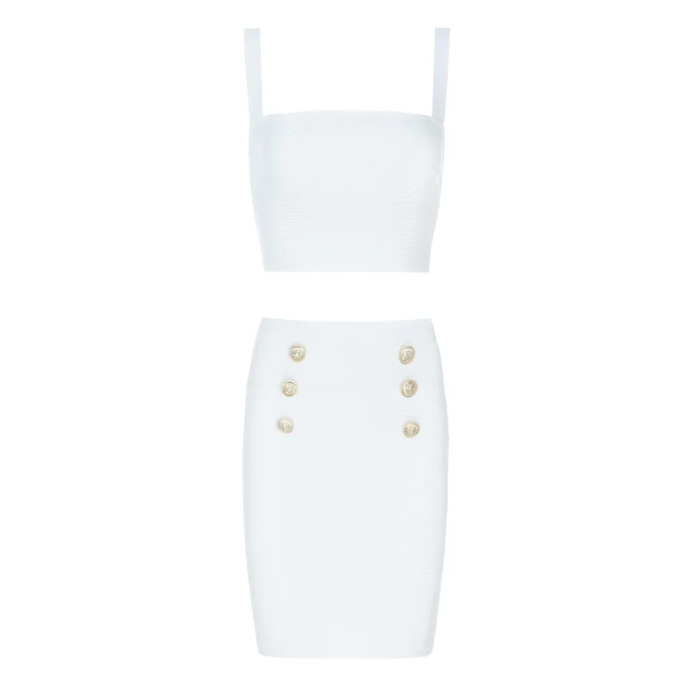 2019 good quality women summer new arrival white black two piece with button bandage dress Sexy evening Party dress
2019 good quality women summer new arrival white black two piece with button bandage dress Sexy evening Party dress