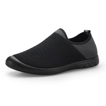 2019 New Fashion Men Shoes Brand Flats Breathable Slip on Man Outdoor Walking Sneakers Gray Black Lightweight Male Trainer
2019 New Fashion Men Shoes Brand Flats Breathable Slip on Man Outdoor Walking Sneakers Gray Black Lightweight Male Trainer