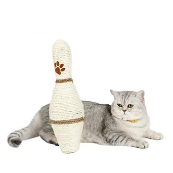 1PCS Sisal Bowling Cat Claw Voice Toy Cat Scratching Board Cat's Gripper Pet Products
1PCS Sisal Bowling Cat Claw Voice Toy Cat Scratching Board Cat's Gripper Pet Products