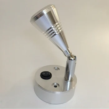 DC 12V Energy-saving LED Reading Lights/Bedside Lamp Warm White Light Wall Mounted for RV/Caravan Yacht Cabin YDDBE007X
DC 12V Energy-saving LED Reading Lights/Bedside Lamp Warm White Light Wall Mounted for RV/Caravan Yacht Cabin YDDBE007X