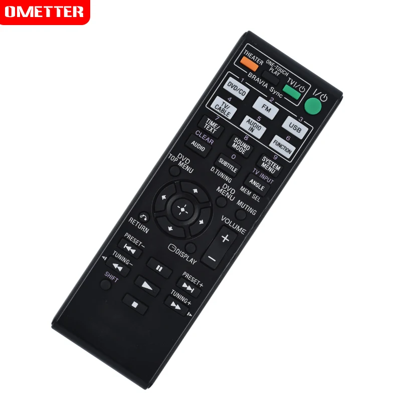 Nuevo RM-ADU078 para SONY Audio/receptor de vídeo de Control remoto para DAV-TZ230 DAV-TZ510 DAV-TZ630 DAV-TZ710 HBD-TZ135 HBD-T
Nuevo RM-ADU078 para SONY Audio/receptor de vídeo de Control remoto para DAV-TZ230 DAV-TZ510 DAV-TZ630 DAV-TZ710 HBD-TZ135 HBD-T