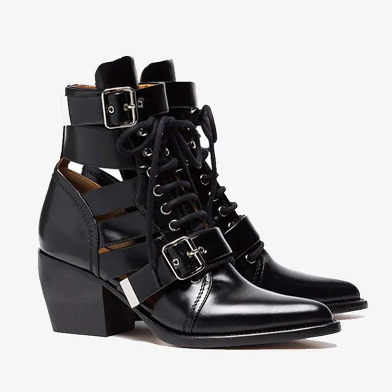 Casidueho Women Chelsea Boots Lace Up High Heels Shoes Woman England Motorcycle Booties Cutouts Leather Short Boots 2018 Fashion
Casidueho Women Chelsea Boots Lace Up High Heels Shoes Woman England Motorcycle Booties Cutouts Leather Short Boots 2018 Fashion