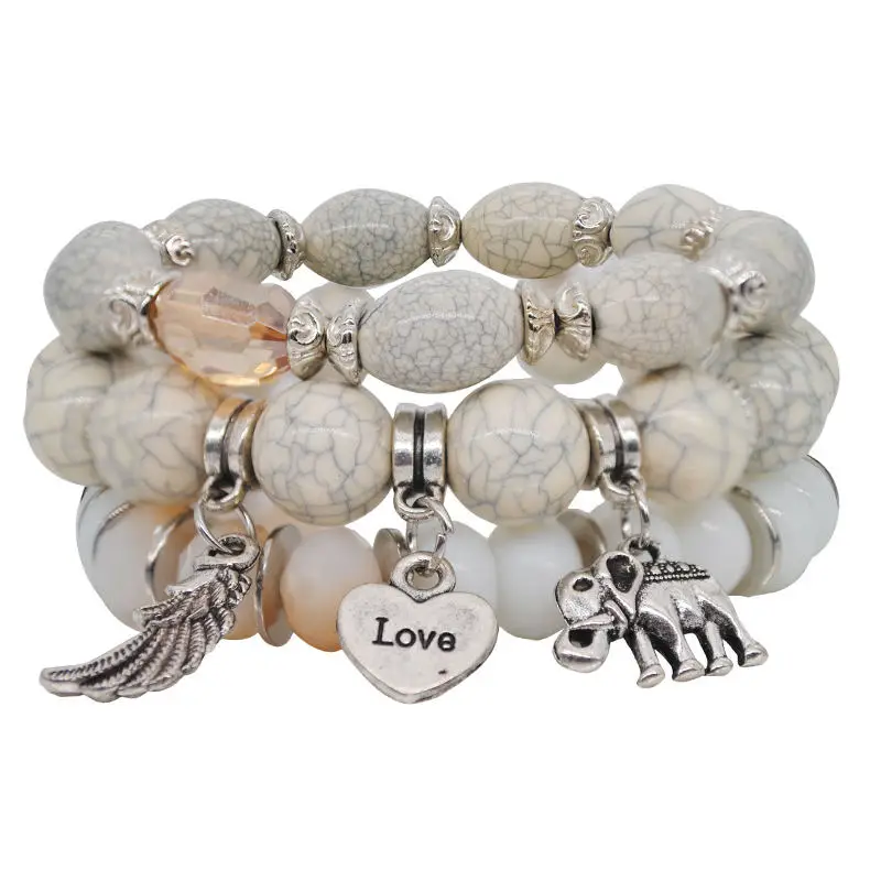 3pcs/set Fashion High Quality Boho Bracelets & Bangles Women Beaded Bracelet With Colorful Gem Long Wrap Bracelet for Women
3pcs/set Fashion High Quality Boho Bracelets & Bangles Women Beaded Bracelet With Colorful Gem Long Wrap Bracelet for Women