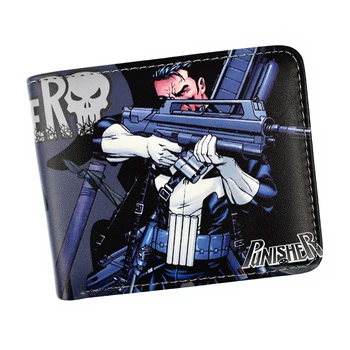 New Arrival Wallet Marvel Hero Punisher /Deadpool /X-Man Purse Shield Wallet With Coin Purse
New Arrival Wallet Marvel Hero Punisher /Deadpool /X-Man Purse Shield Wallet With Coin Purse