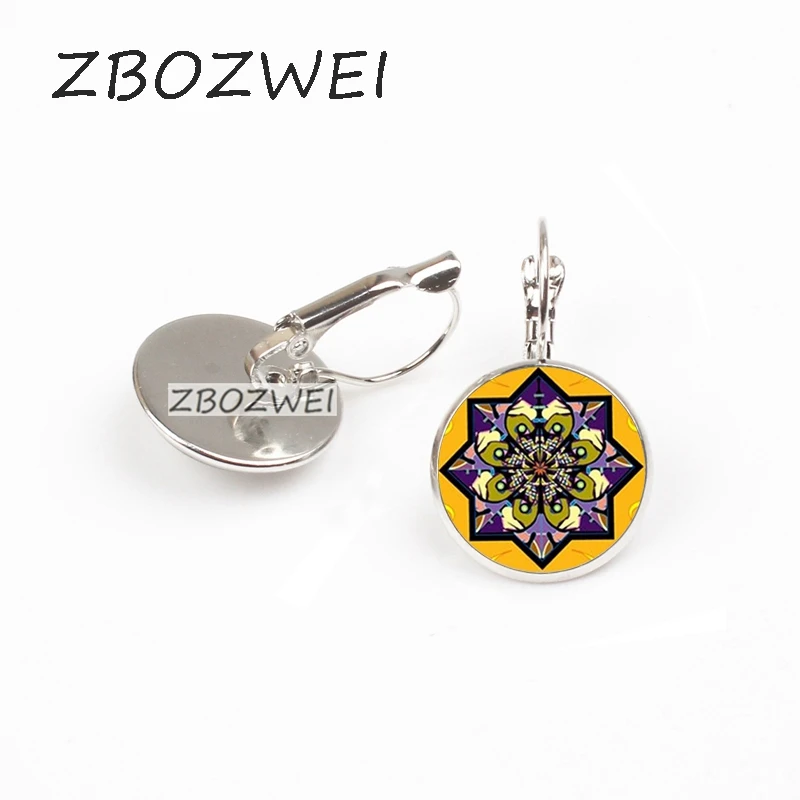 ZBOZWEI 2018 fashion earrings jewelry for women retro mandala flower earring om symbol Zen Buddhism henna yoga enamel earrings
ZBOZWEI 2018 fashion earrings jewelry for women retro mandala flower earring om symbol Zen Buddhism henna yoga enamel earrings