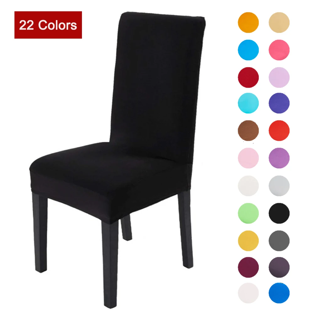 Plain Color Chair Cover Spandex Stretch Elastic Slipcovers Wedding Banquet Chair Covers Dining Seat Cover Pastoral Hotel cover
Plain Color Chair Cover Spandex Stretch Elastic Slipcovers Wedding Banquet Chair Covers Dining Seat Cover Pastoral Hotel cover