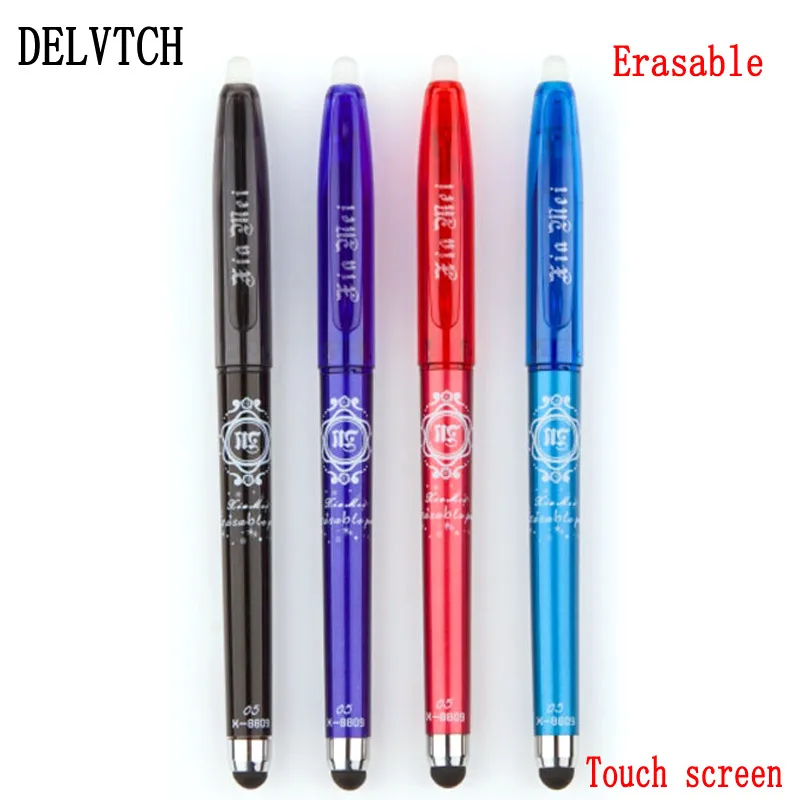 DELVTCH 0.5mm Erasable Pen Capacitance Gel Pen Available Blue/Black/Red Erasable Refill For Student Writing Office Stationery
DELVTCH 0.5mm Erasable Pen Capacitance Gel Pen Available Blue/Black/Red Erasable Refill For Student Writing Office Stationery