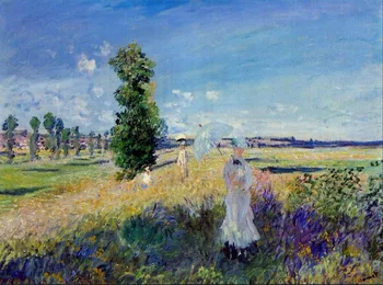 High quality Oil painting Canvas Reproductions The Promenade, Argenteuil (1875) By Claude Monet hand painted
High quality Oil painting Canvas Reproductions The Promenade, Argenteuil (1875) By Claude Monet hand painted