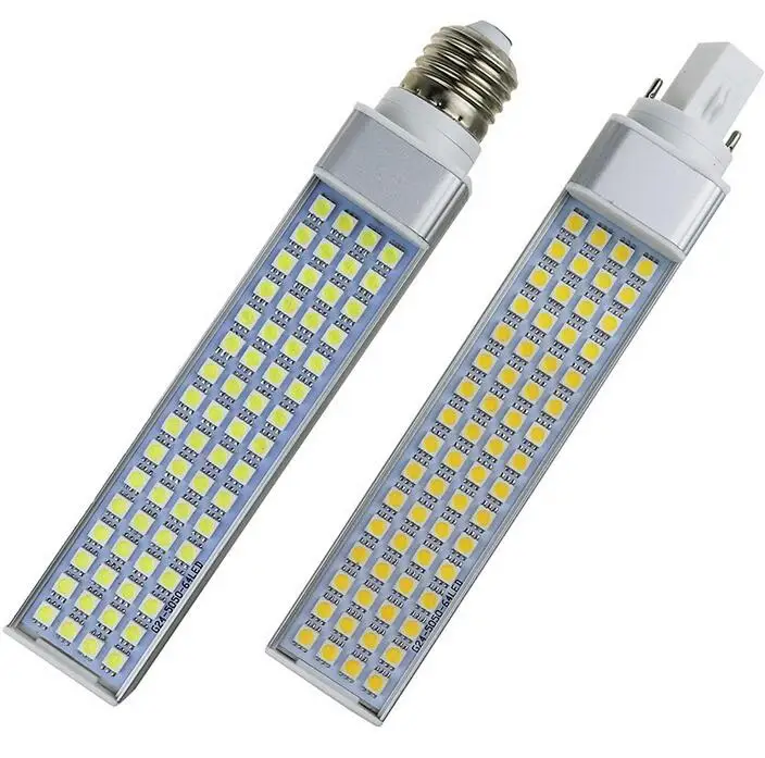 

E27 G24 G23 Horizontal Plug lights led corn bulb SMD 5050 180 degeree AC 85-265V 5W 7W 9W 11W 13W 15W led lighting
