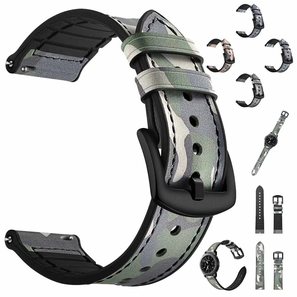 Camouflage Fashion Leather Replacement Watch For Samsung S3 Smart Watch Series
Camouflage Fashion Leather Replacement Watch For Samsung S3 Smart Watch Series