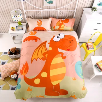 100% Cotton Jurassic Period Cartoon Flame Dragon Dinosaur Kids Bedding Sets Twin Sets Jurassic Red Flame Dragon Dragon Bedlinen
100% Cotton Jurassic Period Cartoon Flame Dragon Dinosaur Kids Bedding Sets Twin Sets Jurassic Red Flame Dragon Dragon Bedlinen