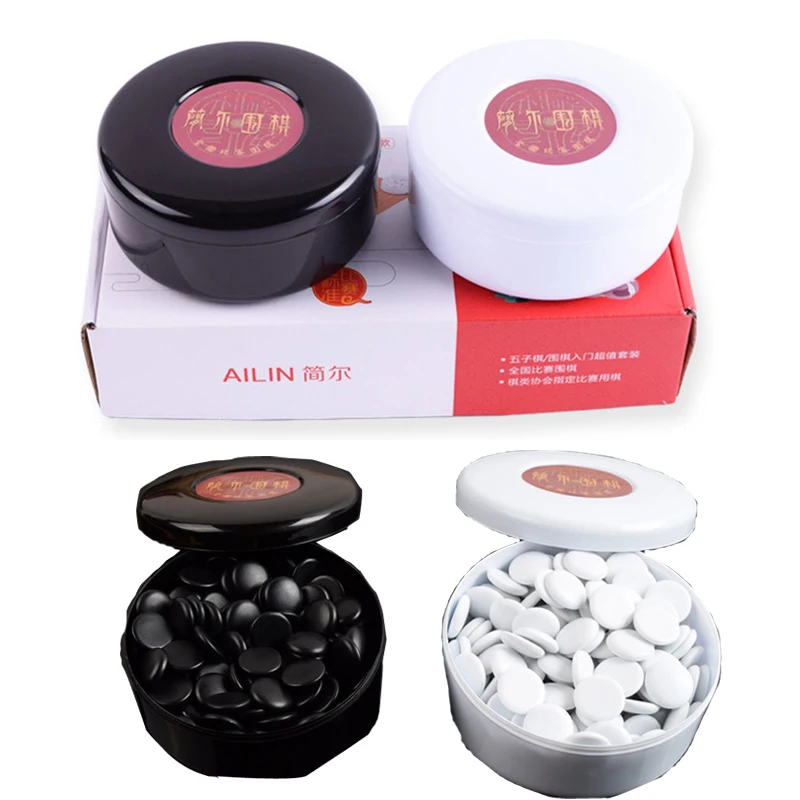 International standard 19 line Go Game chess Weiqi 361pcs Chessman Leather Chessboard with color box High quality
International standard 19 line Go Game chess Weiqi 361pcs Chessman Leather Chessboard with color box High quality