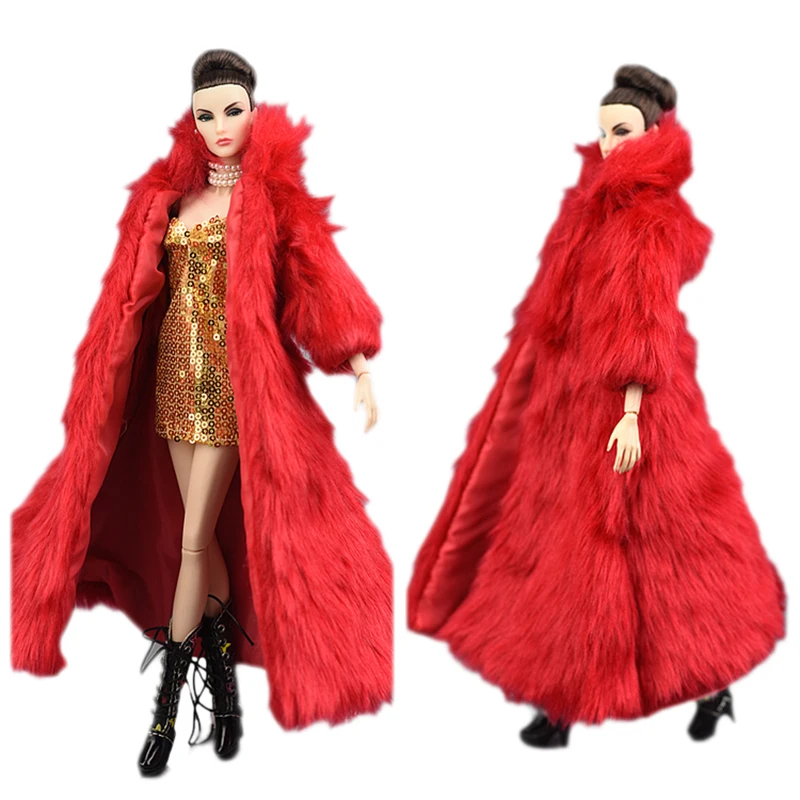 Power Model Clothes Red Faux Fur Coat Plus Size for Barbie 1/6 Doll Fr2 Inside Clothes as Gift Girl DIY Toy
Power Model Clothes Red Faux Fur Coat Plus Size for Barbie 1/6 Doll Fr2 Inside Clothes as Gift Girl DIY Toy