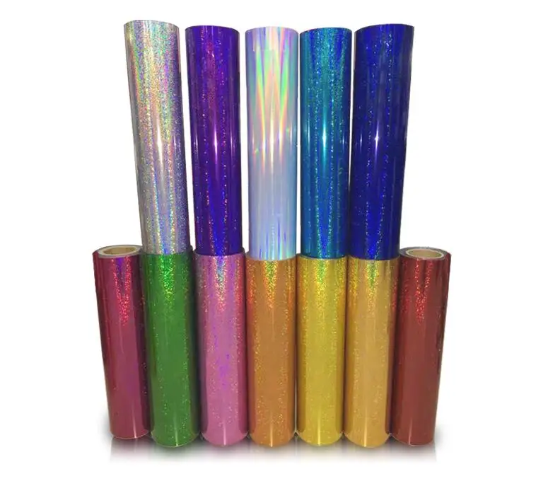 Free shipping 1 sheet 12"x40"/25cmx100cm Laser Heat Transfer Vinyl Hologram Rainbow PVC Press Tshirt Iron On HTV PrintingFilm
Free shipping 1 sheet 12"x40"/25cmx100cm Laser Heat Transfer Vinyl Hologram Rainbow PVC Press Tshirt Iron On HTV PrintingFilm