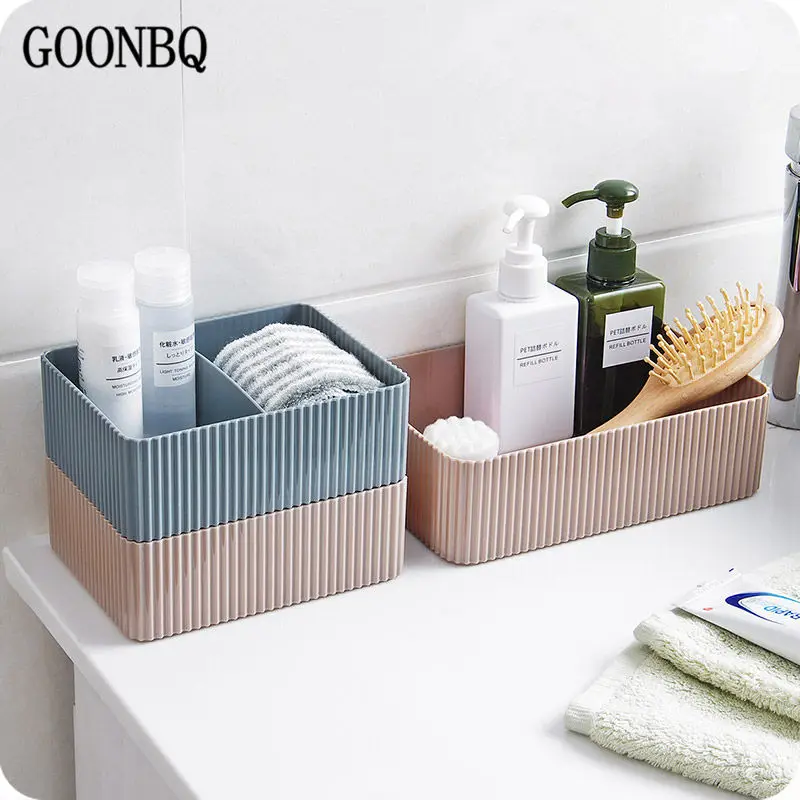 GOONBQ 1 pc Desktop Sundries Storage Box Plastic Makeup Organizer For Cosmetic Boxes Make Up Storage Case Dropshipping
GOONBQ 1 pc Desktop Sundries Storage Box Plastic Makeup Organizer For Cosmetic Boxes Make Up Storage Case Dropshipping