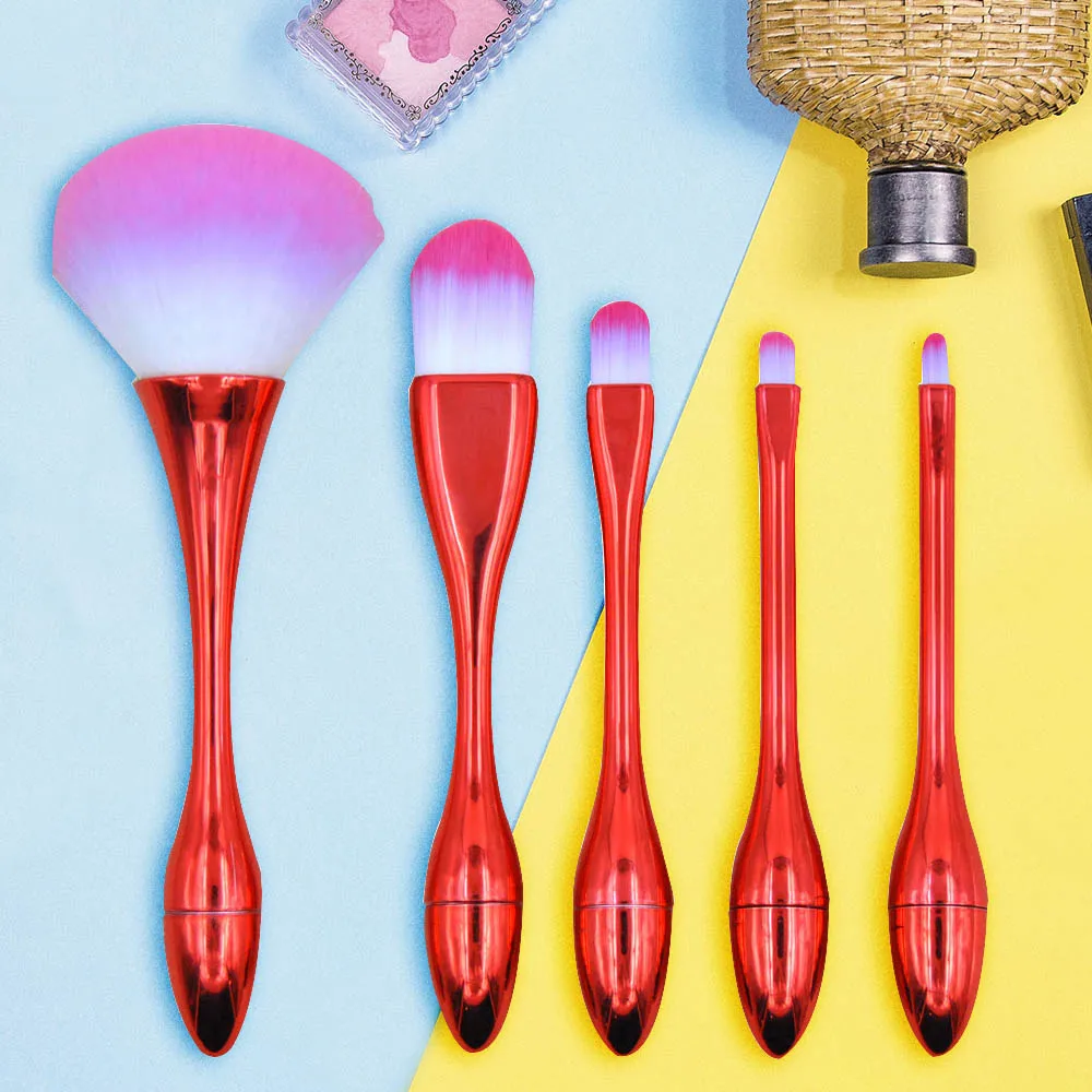 Kaizm 5pcs Slim Waist Makeup Brushes Set Beauty Tool Blusher Loose Powder Contour Foundation Brush Cosmetic Make up Brushes kits
Kaizm 5pcs Slim Waist Makeup Brushes Set Beauty Tool Blusher Loose Powder Contour Foundation Brush Cosmetic Make up Brushes kits