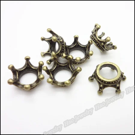 160pcs Vintage Charms Imperial crown Pendant Antique bronze Zinc Alloy Fit Bracelet Necklace DIY Metal Jewelry Findings
160pcs Vintage Charms Imperial crown Pendant Antique bronze Zinc Alloy Fit Bracelet Necklace DIY Metal Jewelry Findings