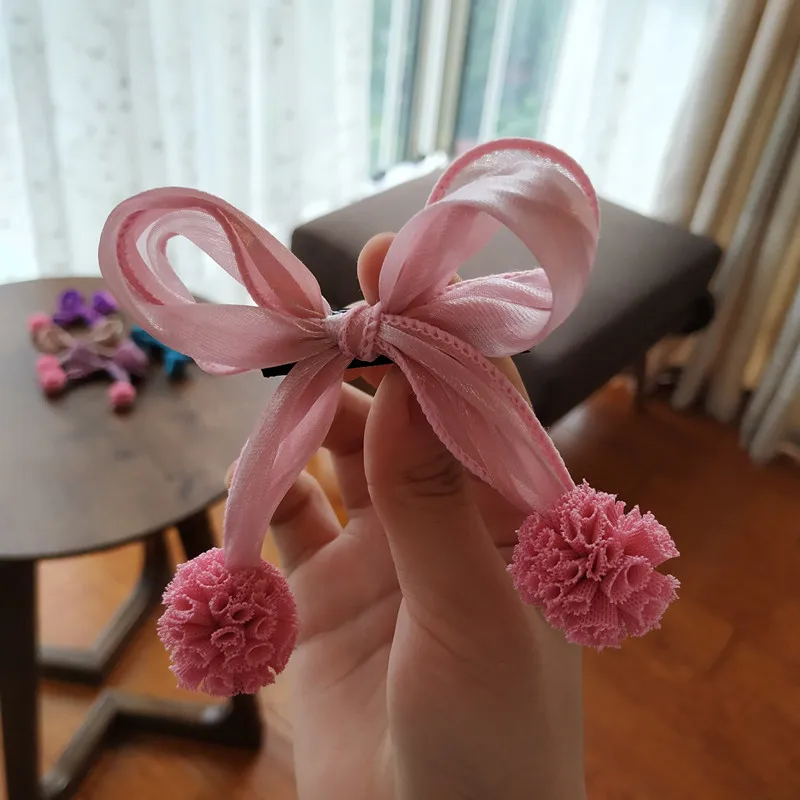 Hot Sale Cute Lovely Lace Children Pompom Ball Hair Clip Children Big Bow Hairpin Hair Accessories Gift A81
Hot Sale Cute Lovely Lace Children Pompom Ball Hair Clip Children Big Bow Hairpin Hair Accessories Gift A81