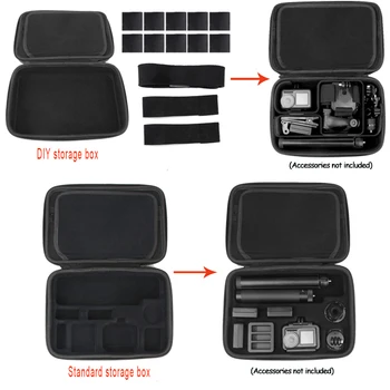 DIY Carrying Case For DJI Osmo Action Handheld Gimbal Camera Case PU Storage Bag Box For DJI Osmo Pocket For Gopro Accessories
DIY Carrying Case For DJI Osmo Action Handheld Gimbal Camera Case PU Storage Bag Box For DJI Osmo Pocket For Gopro Accessories