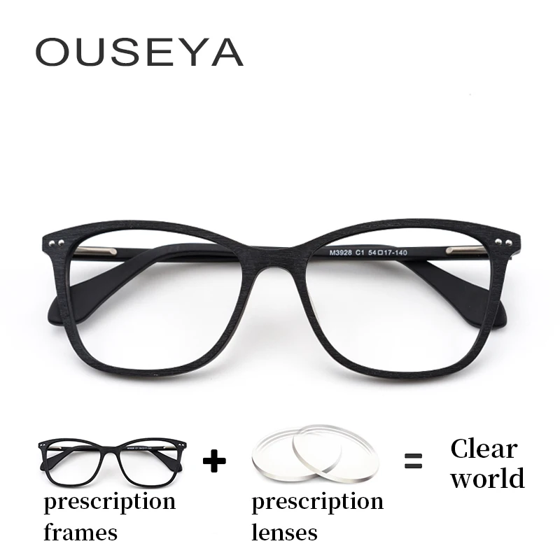 Acetate Prescription Glasses Men Vintage Blue Ray Rivet Aspherical Astigmatism Lens Transition Anti Blue Light Spectacles #M3928
Acetate Prescription Glasses Men Vintage Blue Ray Rivet Aspherical Astigmatism Lens Transition Anti Blue Light Spectacles #M3928