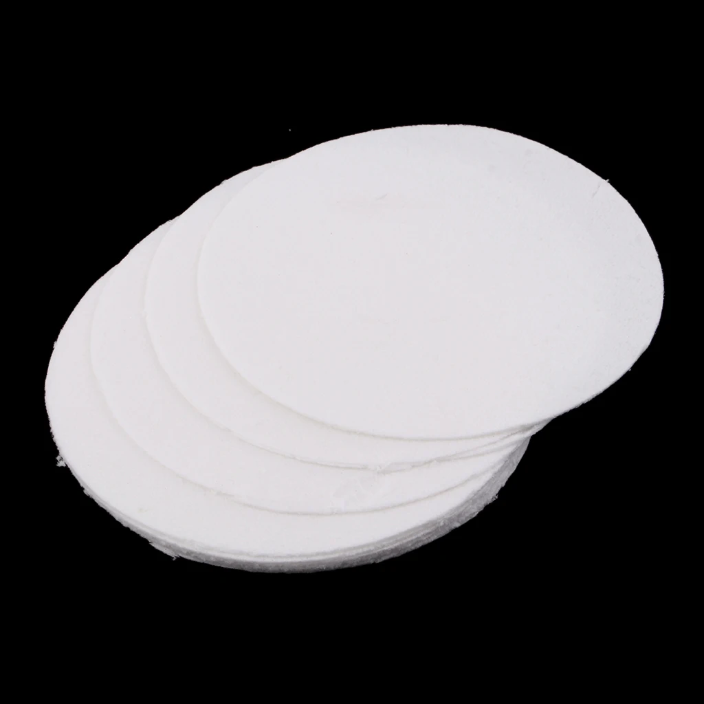 10pcs 115mm Diam Ceramic Fiber Insulation Blanket Thinfire Microwave Kiln Shelf Paper DIY Crafts Supplies 10pcs 115mm Diam Ceramic Fiber Insulation Blanket Thinfire Microwave Kiln Shelf Paper DIY Crafts Supplies