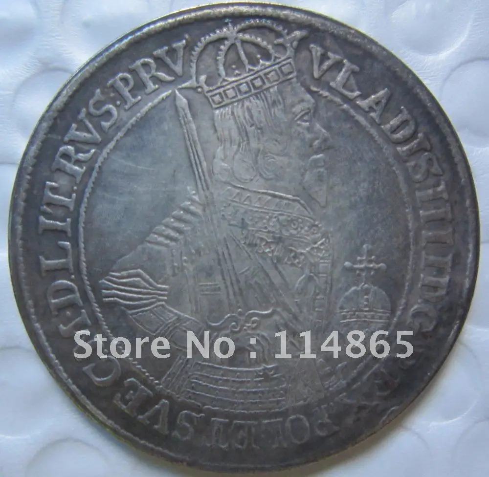 Poland : TALAR - VLADISLAW IIII 1633 Torun COPY commemorative coins-replica coins medal coins collectibles
Poland : TALAR - VLADISLAW IIII 1633 Torun COPY commemorative coins-replica coins medal coins collectibles