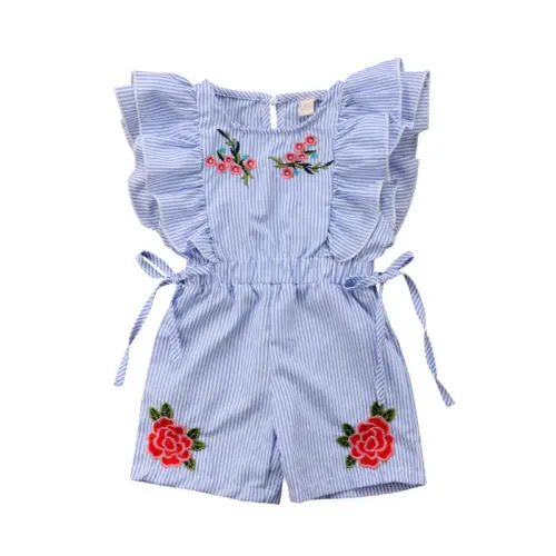 Toddler Kids Baby Girl Flower Stripe Ruffle Sleeveless Romper Jumpsuit Outfit Clothes 6M-5Y
Toddler Kids Baby Girl Flower Stripe Ruffle Sleeveless Romper Jumpsuit Outfit Clothes 6M-5Y